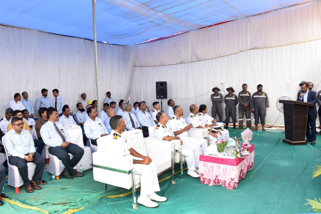 KEEL LAYING CEREMONY NEXT GENERATION OFFSHORE PATROL VESSELS ( YARD-16404)  25.06.2026123