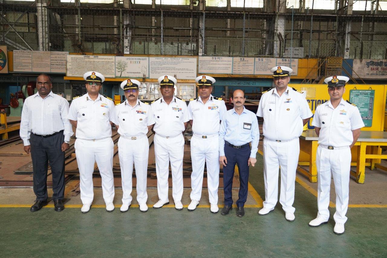 COMMNCEMENT OF PLATE CUTTING CEREMONY FOR INDIAN COAST GUARD FPV02(Yard -16502), NGOPV03(Yard - 16403) - 24.03.2025123