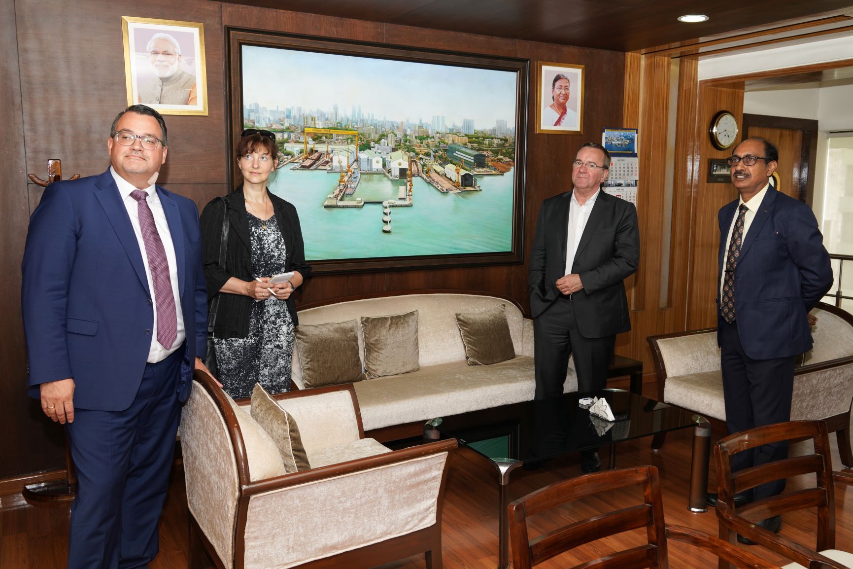 Visit of Mr Boris Pistorius, H.E The Minister of Defence Of The Federal Republic Of Germany-07.06.2023123