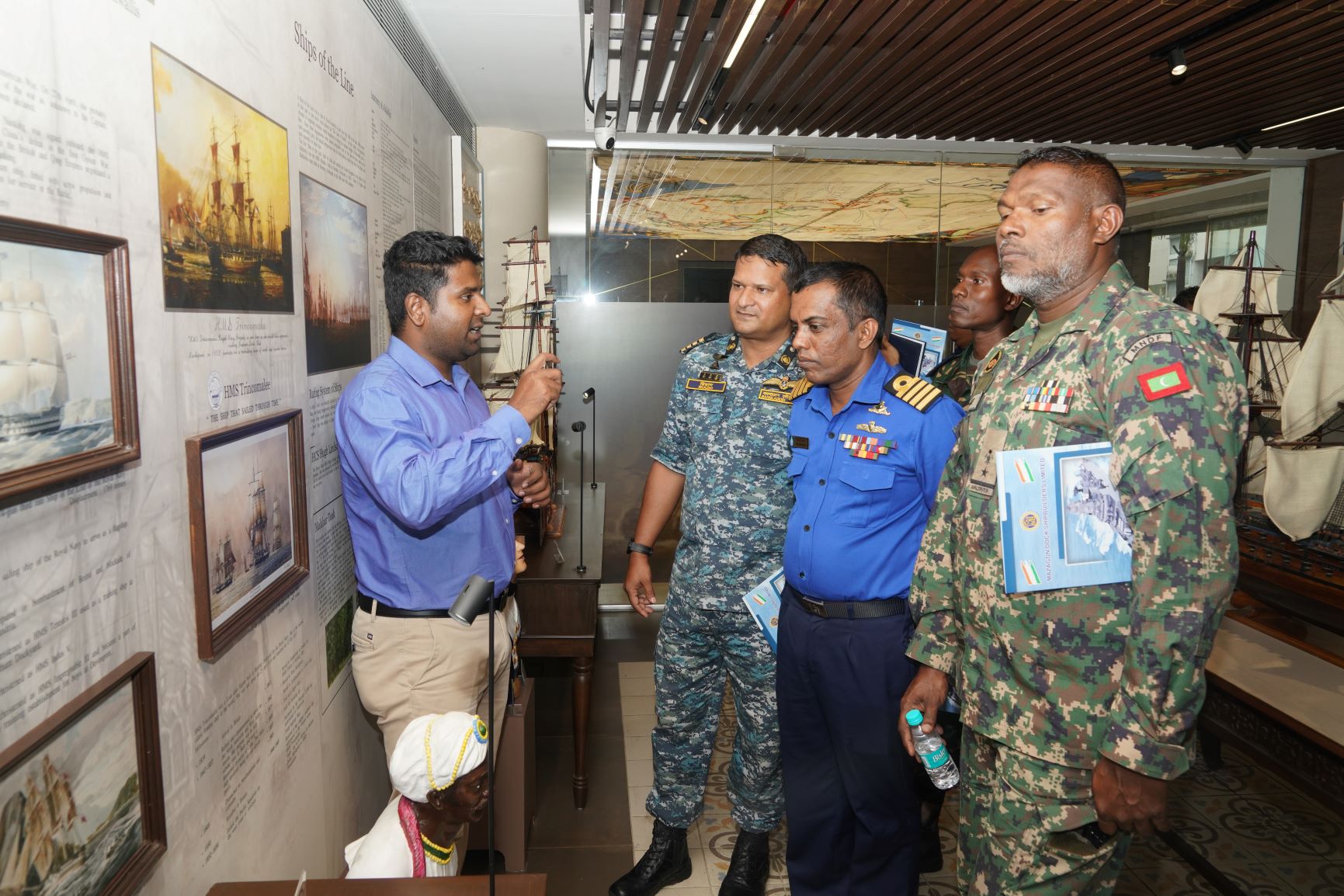 Visit of IA & IAF Officers of NHCC 36 & MSC-07 - 26.07.2023123