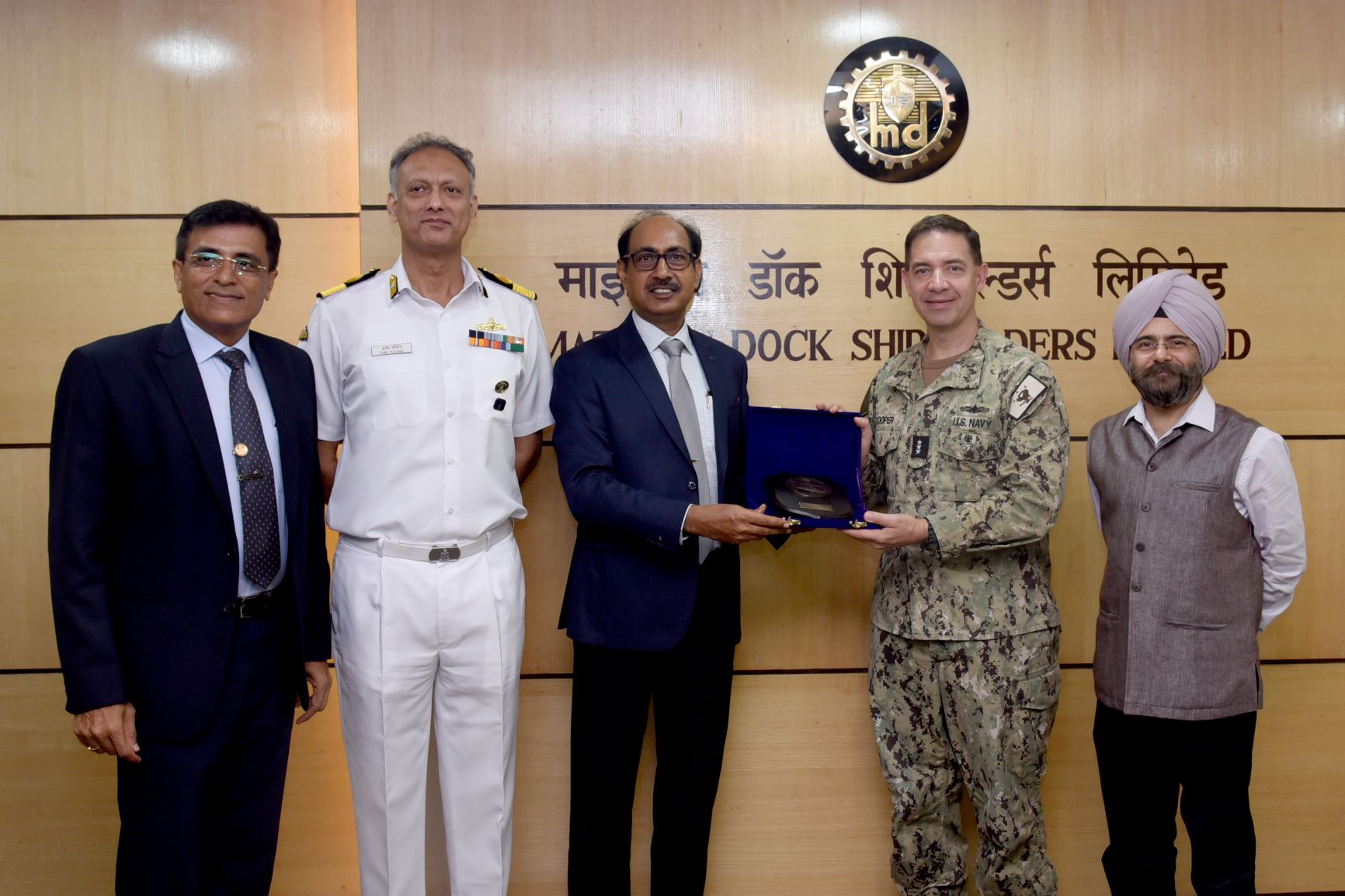 Visit of VADM Charles Bradford Cooper II Commander, US NAVCENT to MDL-31.05.2023123