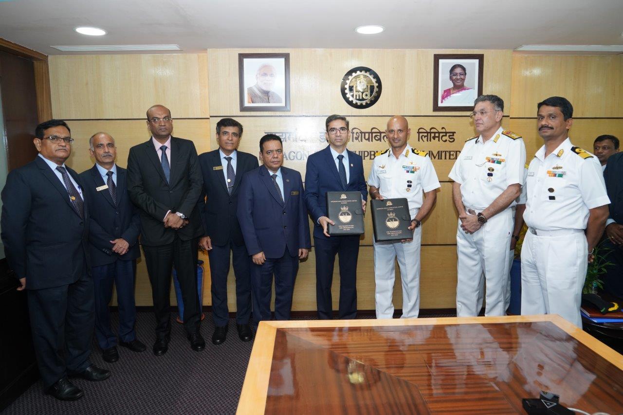 DELIVERY OF SECOND STEALTH FRIGATE OF THE P17A CLASS UDAYGIRI TO INDIAN NAVY - 01.07.2025123