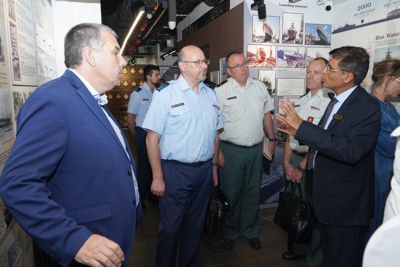 VISIT OF MAJ GEN FILIP BORREMANS ARMAMENT DIRECTOR BELGIUM DELEGATION -12.06.2025123