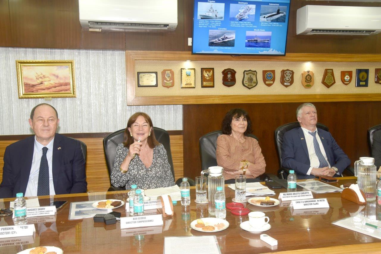 VISIT OF MS CATHERINE DUMAS VICE PRESIDENT STANDING COMMITTEE ON FOREIGN AFFAIRS FRANCE - 23.05.2025123