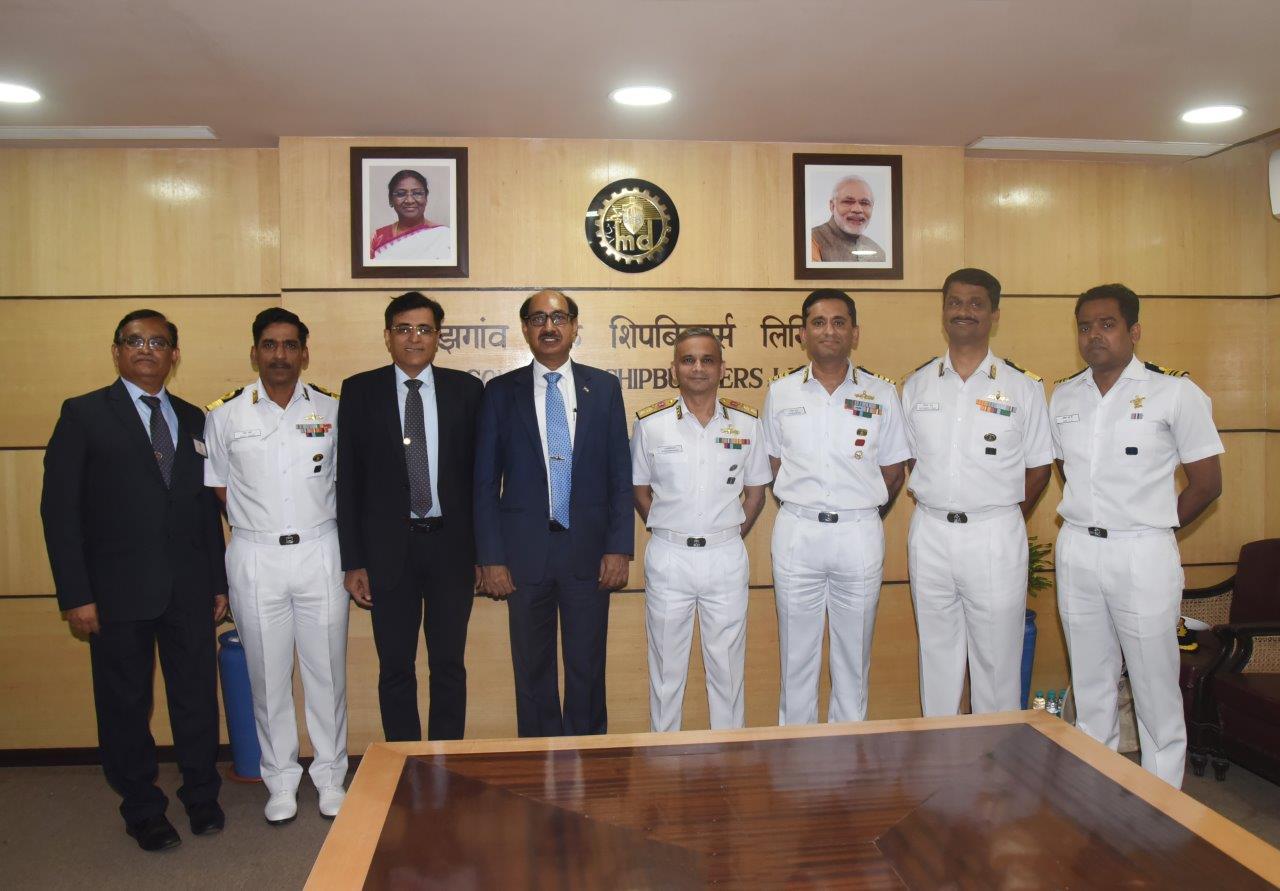 DELIVERY OF FIRST STEALTH FRIGATE OF P17A 'NILGIRI' TO THE INDIAN NAVY - 20.12.2024