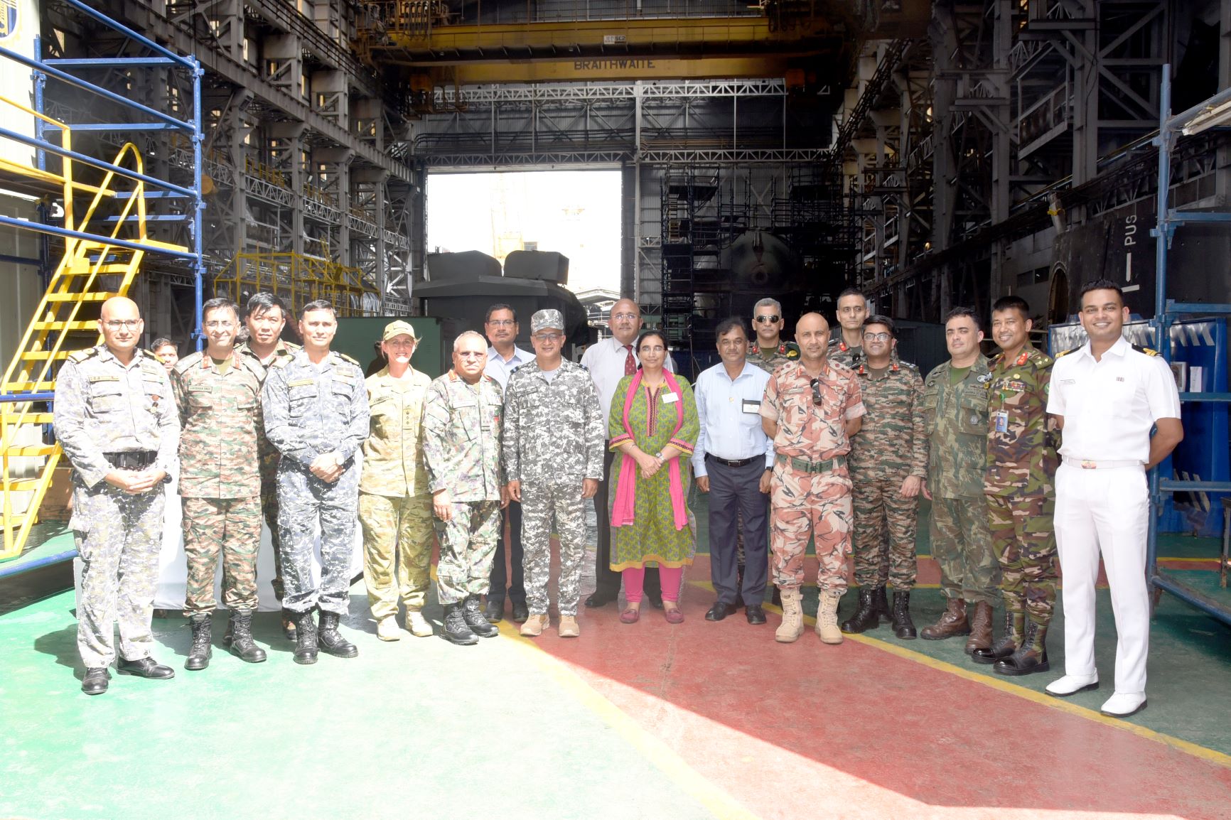 Visit of 63rd NDC Naval tour -18.09.2023123