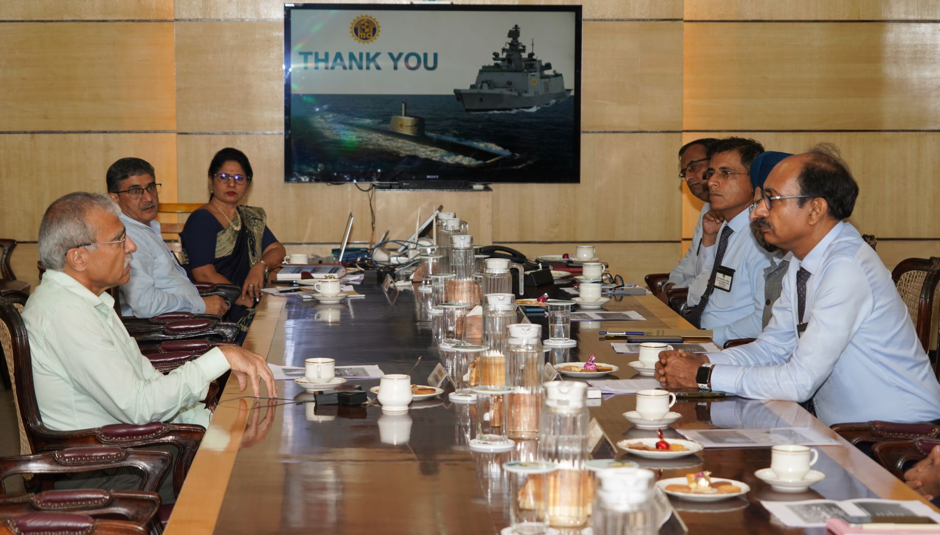 Visit of RADM Monty Khanna, Assistant Military Advisor-05.06.2023.123