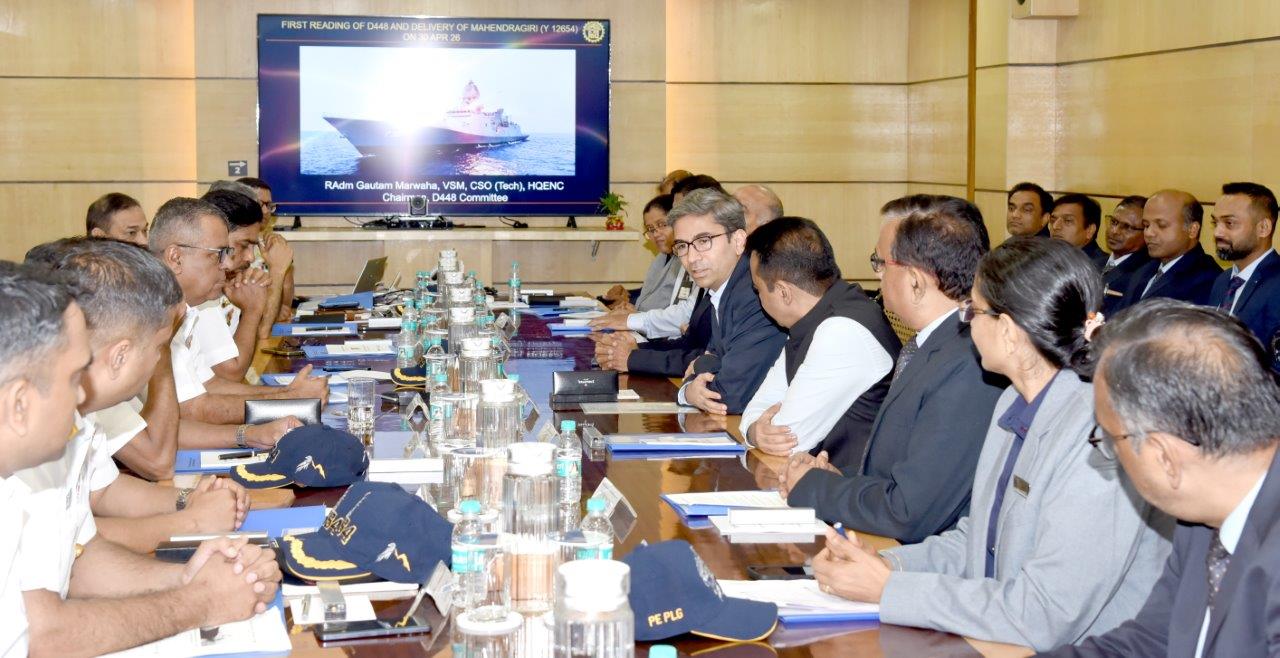 DELIVERY OF FOURTH STELTH FRIGATE OF THE P17A CLASS MAHENDRAGIRI TO INDIAN NAVY 30.04.2026123