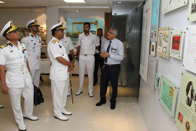 Visit Of Bangladesh Navy To MDL On 14th August 2017123