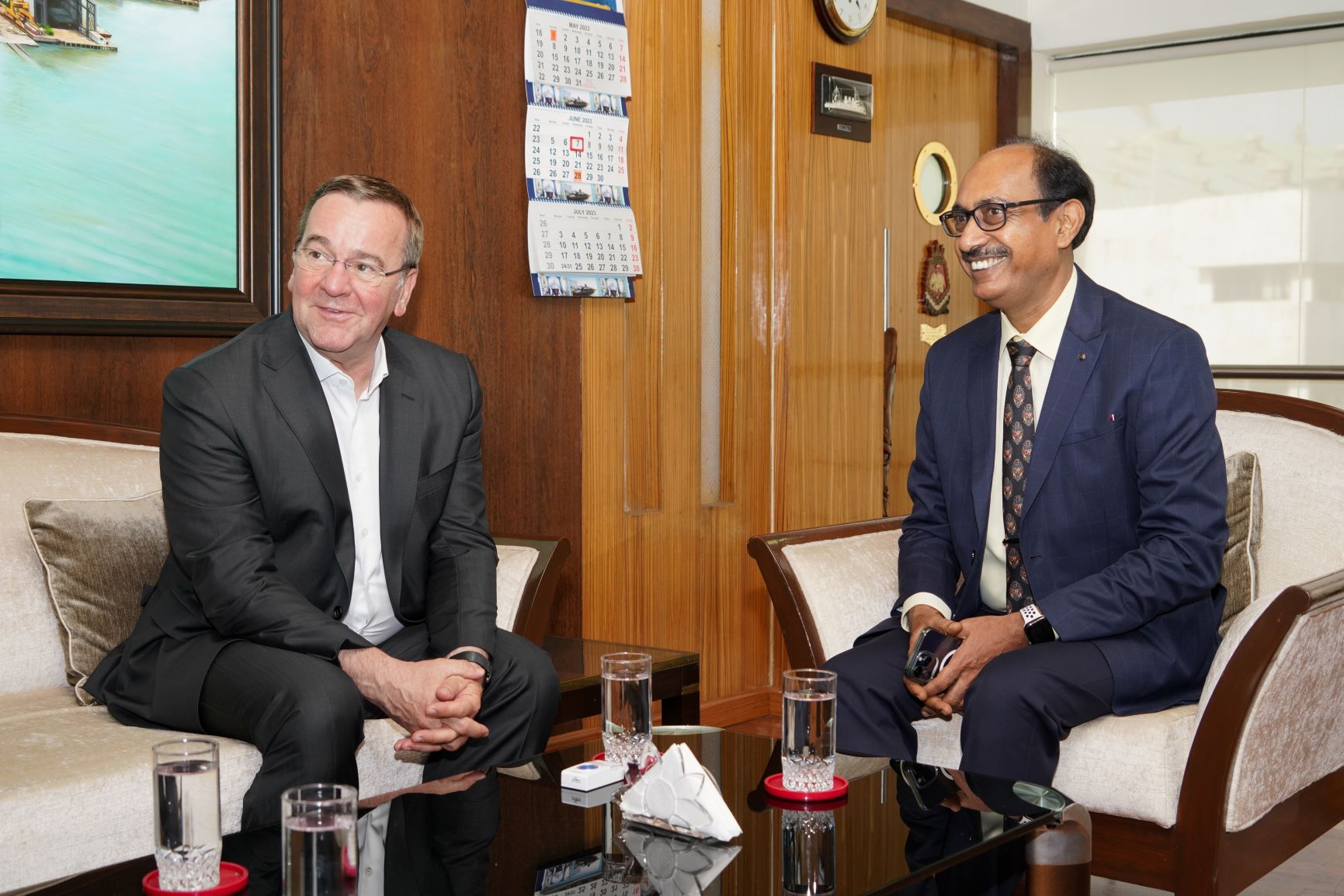 Visit of Mr Boris Pistorius, H.E The Minister of Defence Of The Federal Republic Of Germany-07.06.2023123