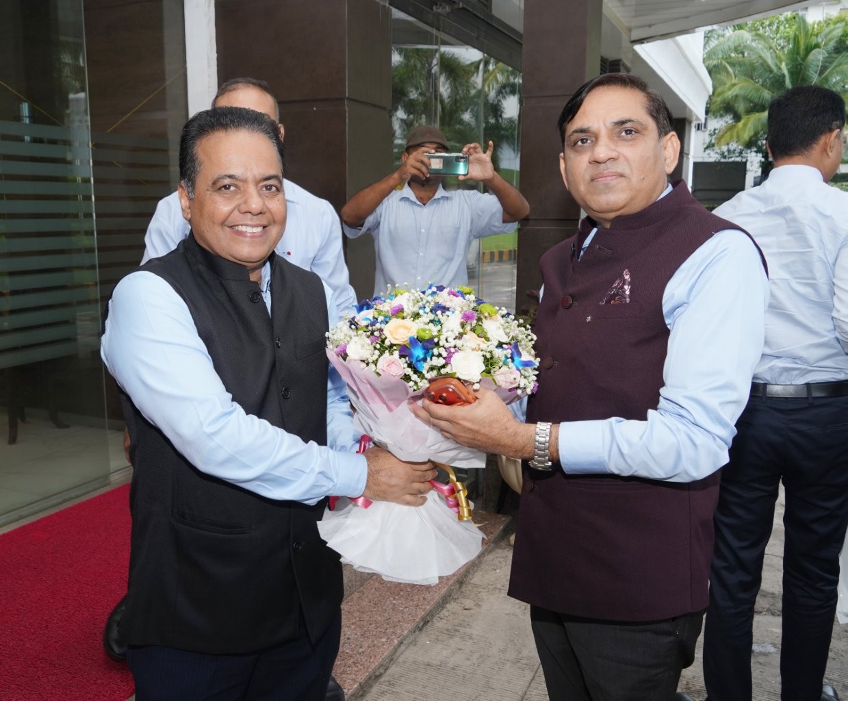 VISIT OF SHRI DINESH KUMAR,JS & AM (M&S) MINISTRY OF DEFENCE 24.07.26123