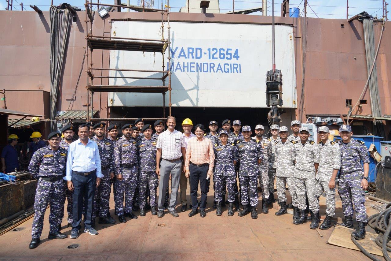 VISIT OF NOISE AND VIBRATION COURSE OFFICERS - 22.10.2025123