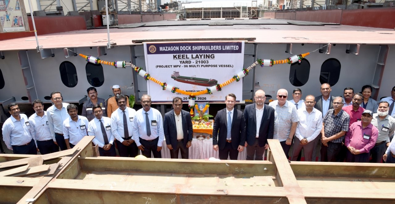 Keel Laying Ceremony Yard-21003 (Project MPV - 06 Multi Purpose Vessel ) 20.05.2026123
