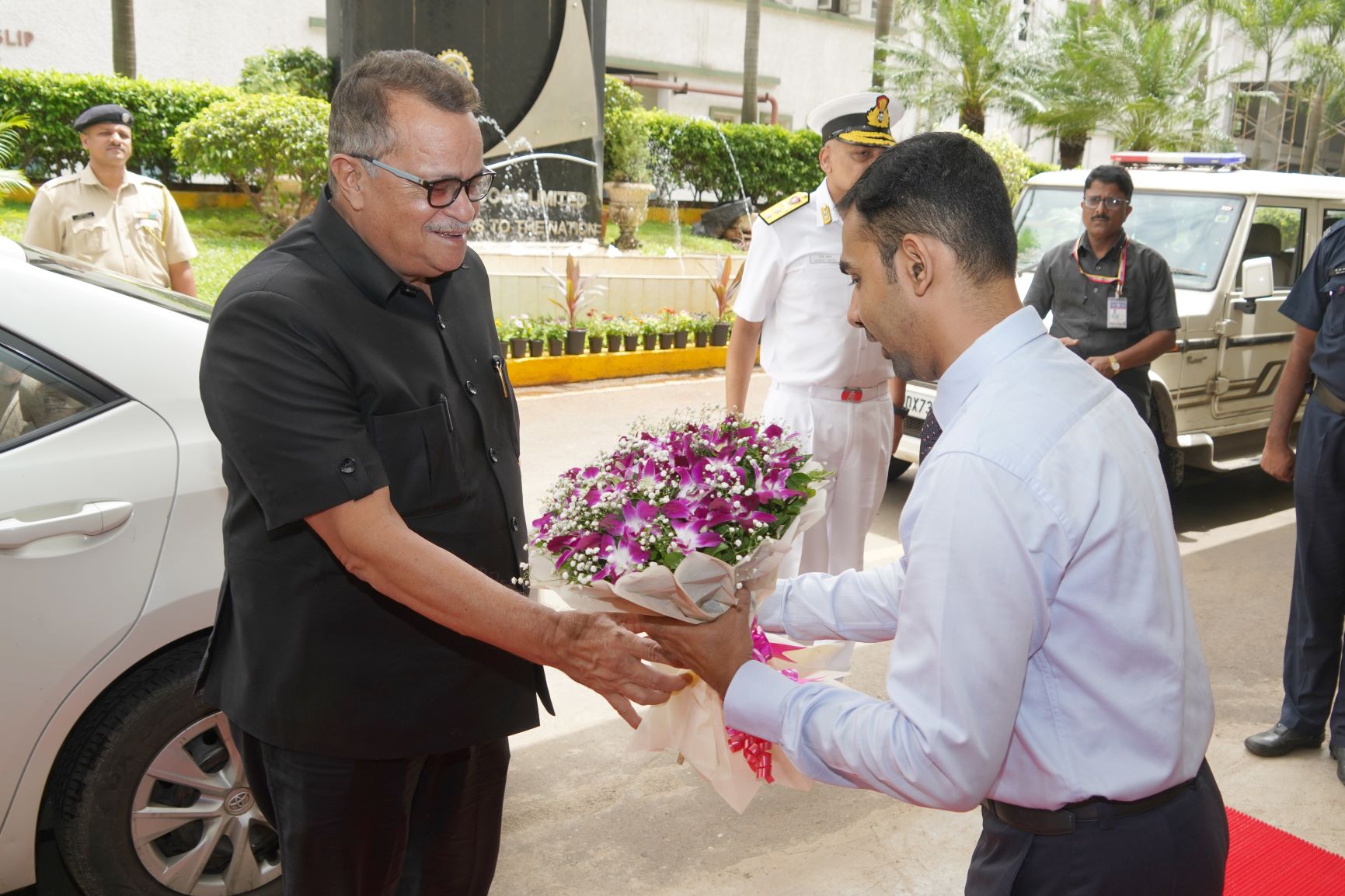 VISIT OF MR. GERALD RICHARD GOUVEIA, NATIONAL SECURITY ADVISOR, GUYANA - 06.08.2023123