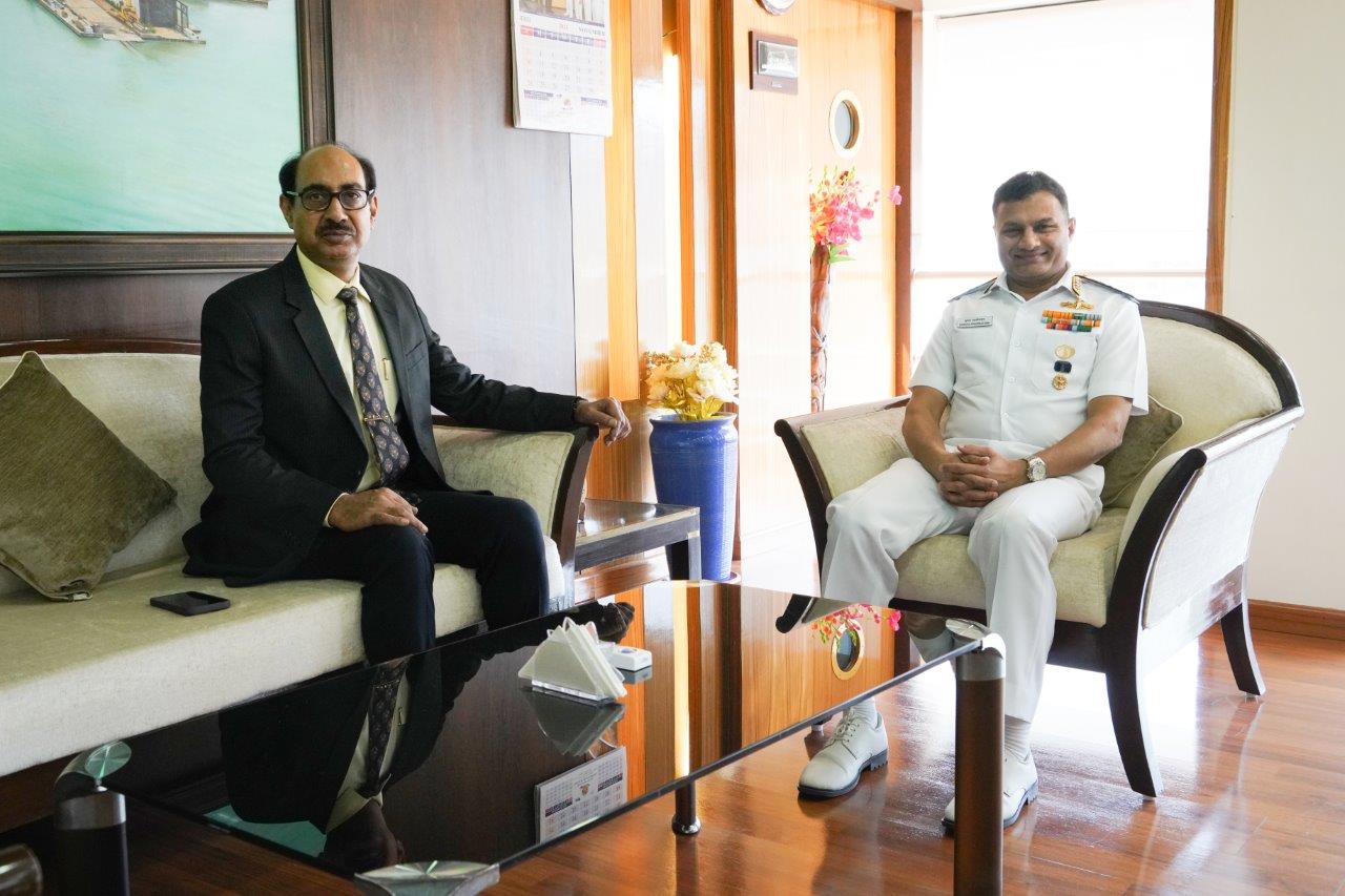VISIT OF VADM KRISHNA SWAMINATHAN,AVSM,VSM, VICE CHIEF OF NAVAL STAFF- 27.11.2024123