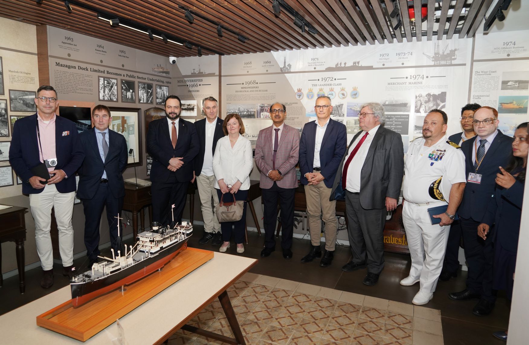 Visit of European Parliament Subcommittee on Security and Defence - 20.12.2023123