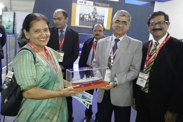 Participation Of MDL In Make In India Week At BKC, Mumbai From 13th To 18th February 2016