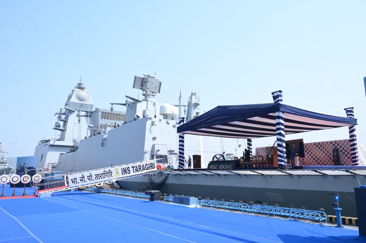 Commissioning of INS Taragiri in the Presence of Shri Rajanath Singh Hon'ble Raksha Mantri 03.04.2026123
