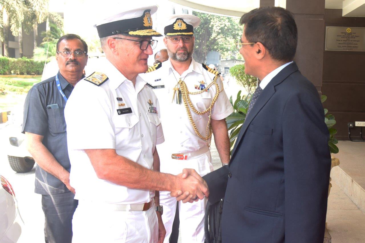 VISIT OF RADM GARIN GOLDING, CHIEF OF NAVY, ROYAL NEW ZEALAND NAVY - 21.03.2025123