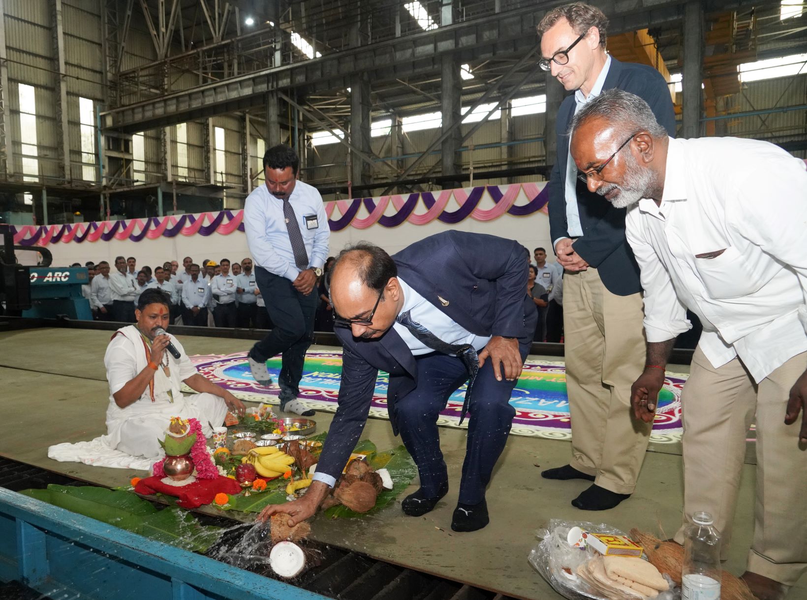 PLATE CUTTING CEREMONY OF MULTI PURPOSE VESSEL - 24.09.2024123