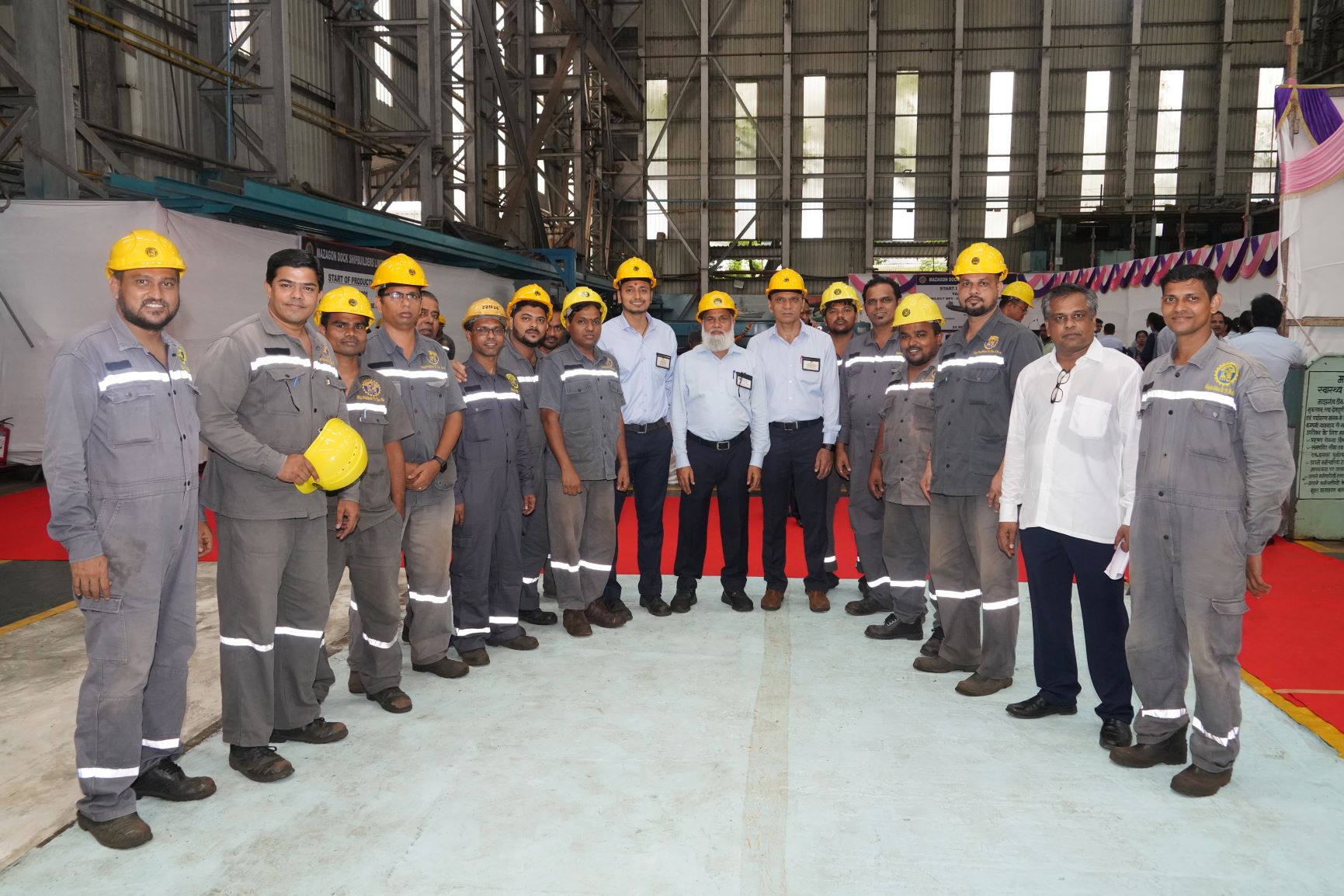 PLATE CUTTING CEREMONY OF MULTI PURPOSE VESSEL - 24.09.2024123