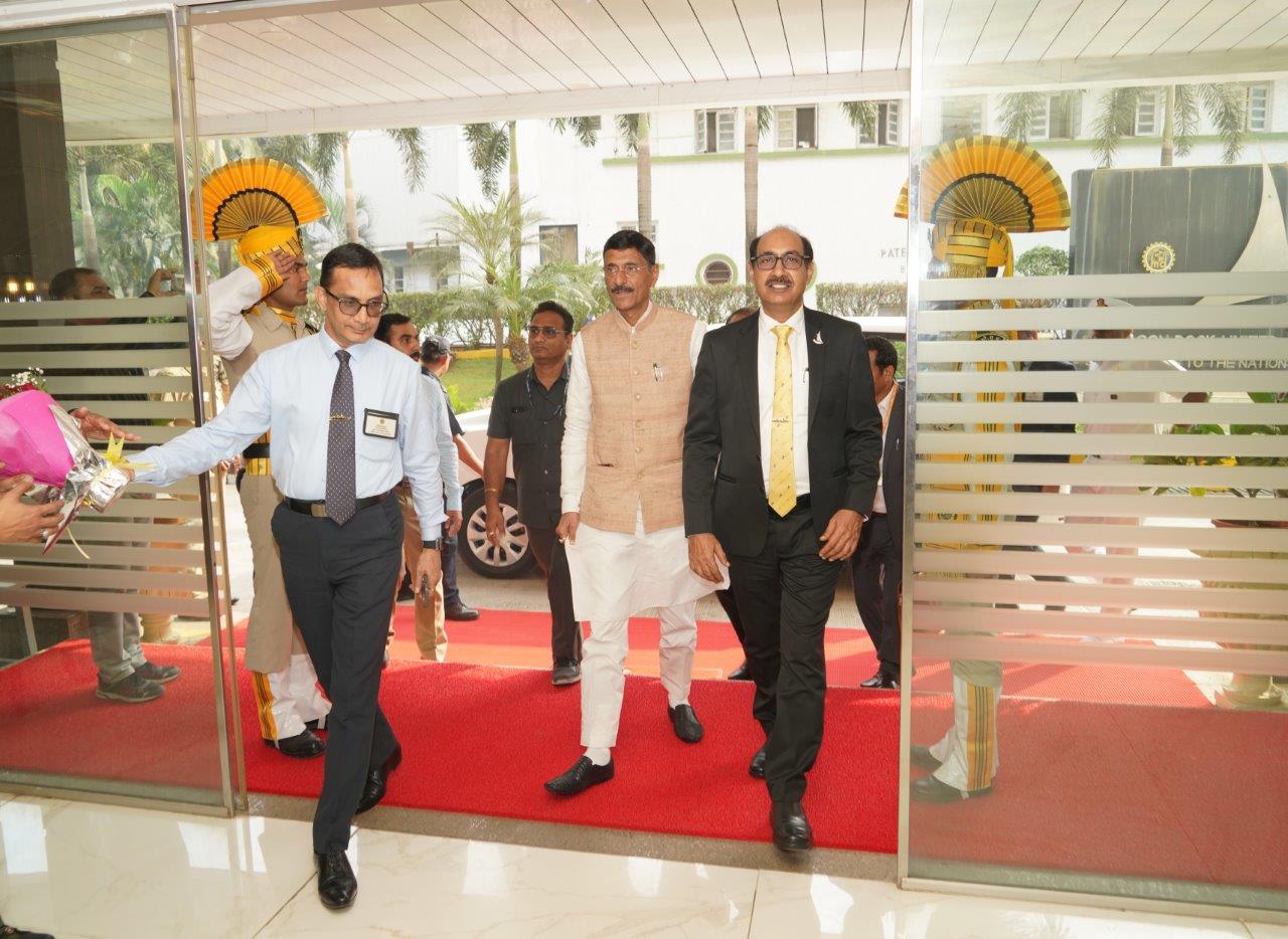 VISIT OF SHRI SANJAY SETH, HON'BLE RAKSHA RAJYA MANTRI - 15.01.2025123