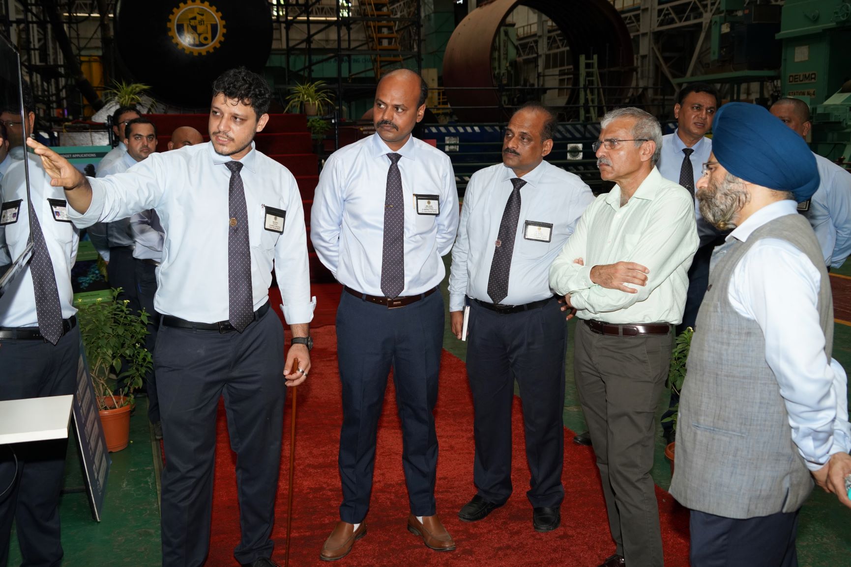 Visit of RADM Monty Khanna, Assistant Military Advisor-05.06.2023.123