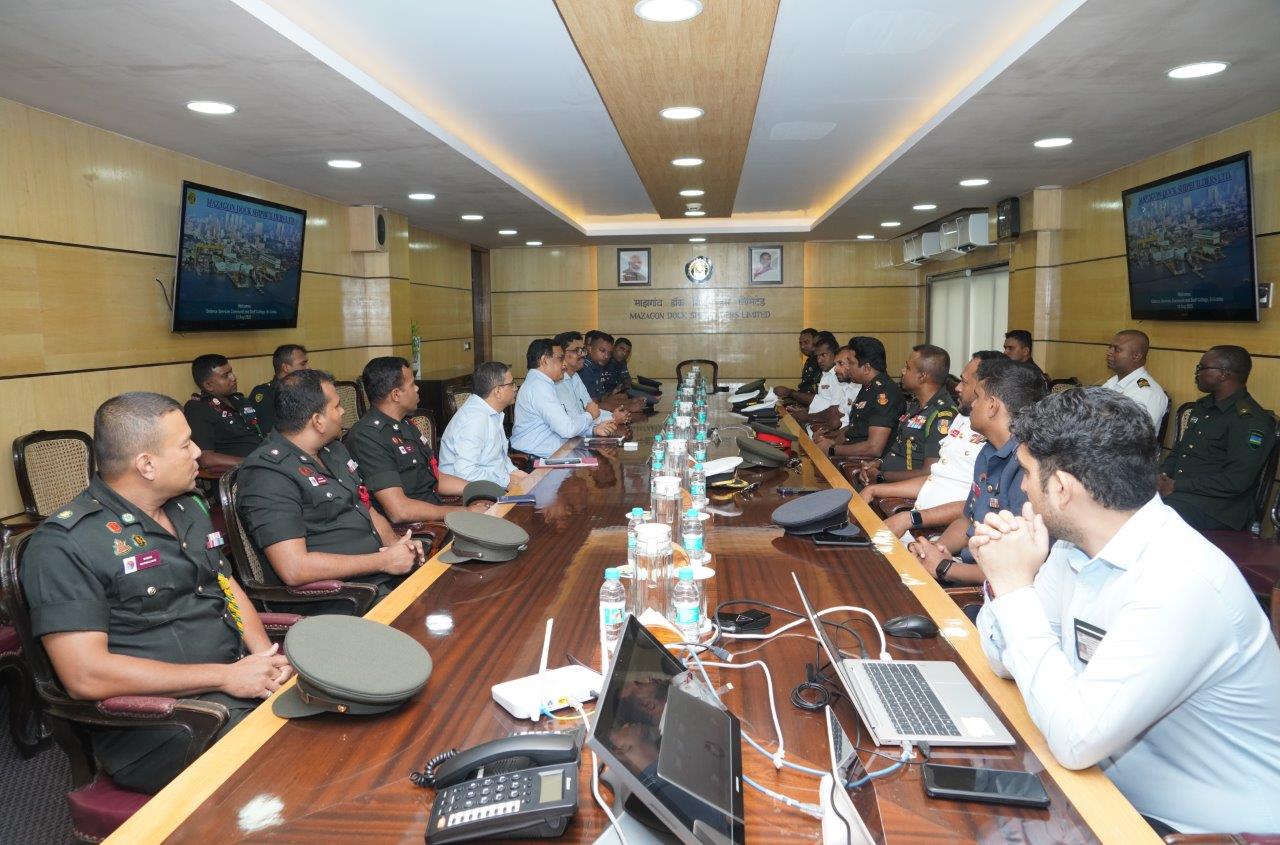 VISIT OF DEFENCE SERVICES COMMAND AND STAFF COLLEGE - 12.08.2025123