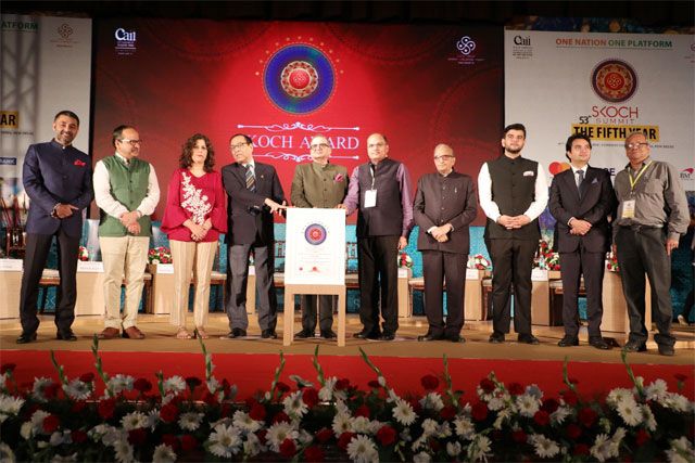 MDL CSR Received SKOCH Award In New Delhi On 19th September 2018