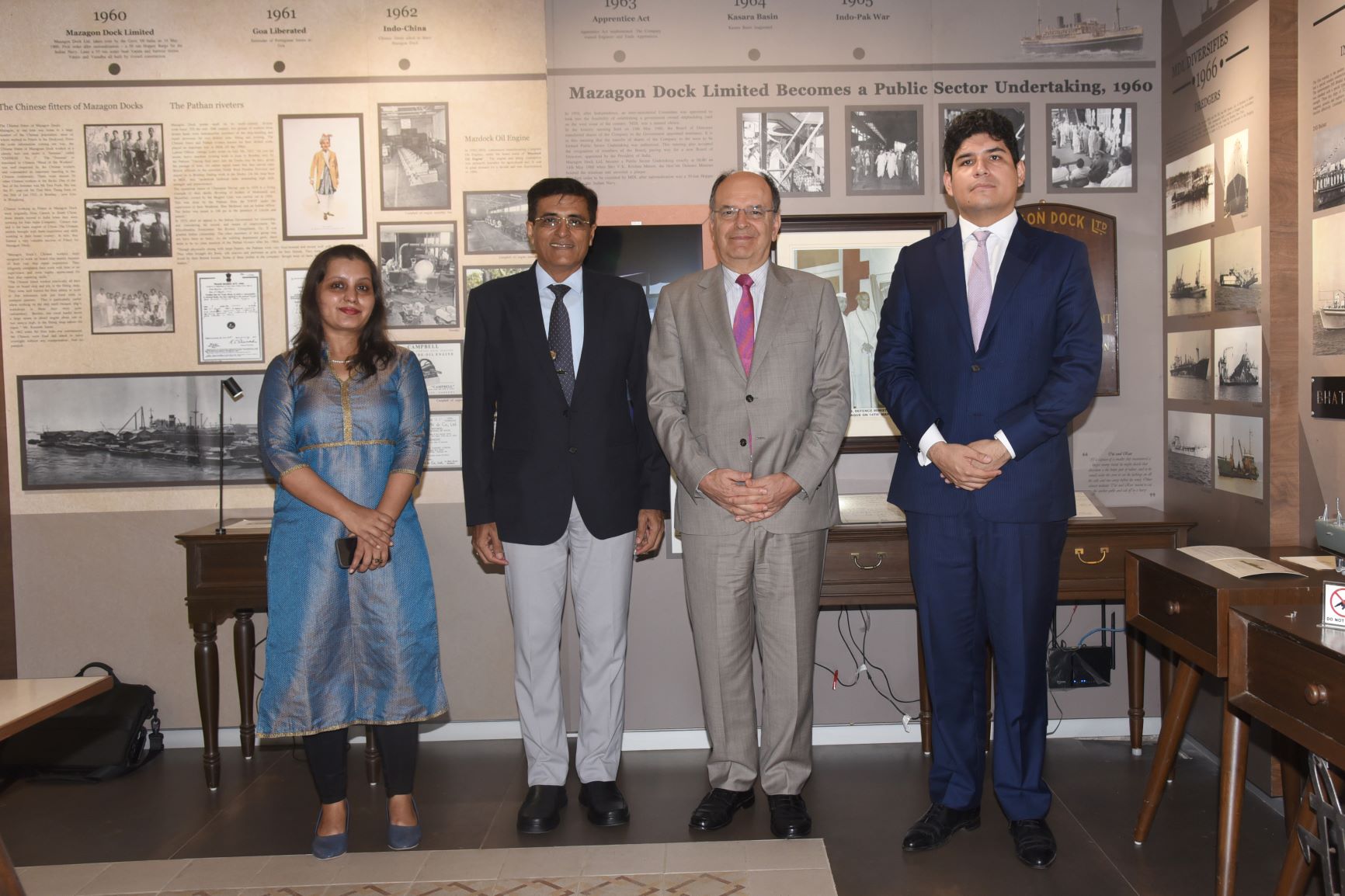 Visit of H.E. Javier Paulinich Ambassador of Peru - 23.08.2023123