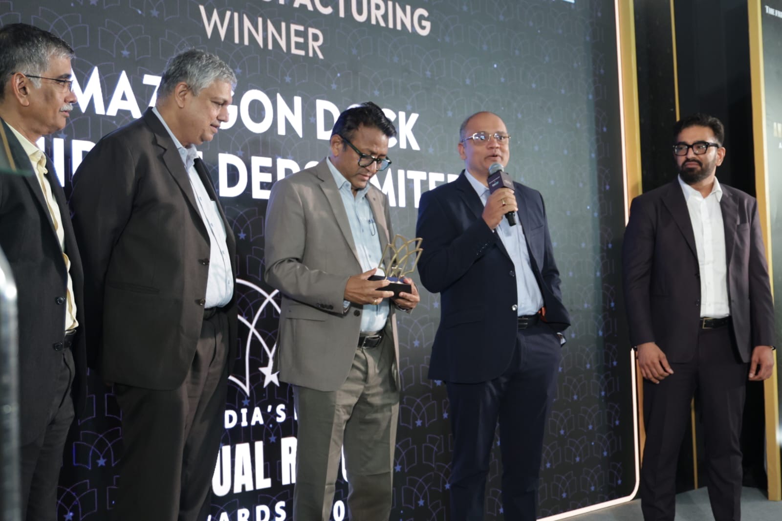 MDL received 4th Edition of the Best Annual Report Awards for Heavy Manufacturing.MDL received 4th Edition of the Best Annual Report Awards for Heavy Manufacturing.123