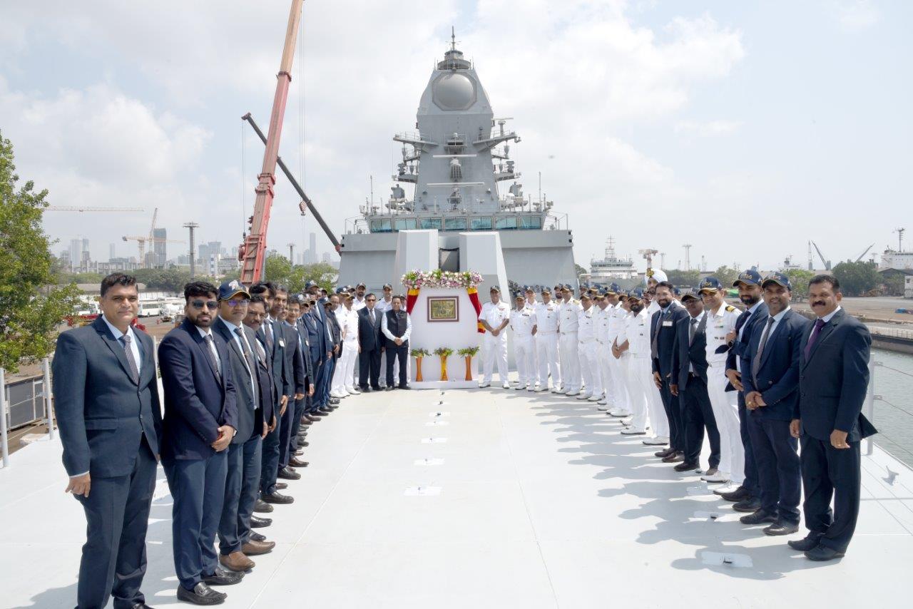 DELIVERY OF FOURTH STELTH FRIGATE OF THE P17A CLASS MAHENDRAGIRI TO INDIAN NAVY 30.04.2026123