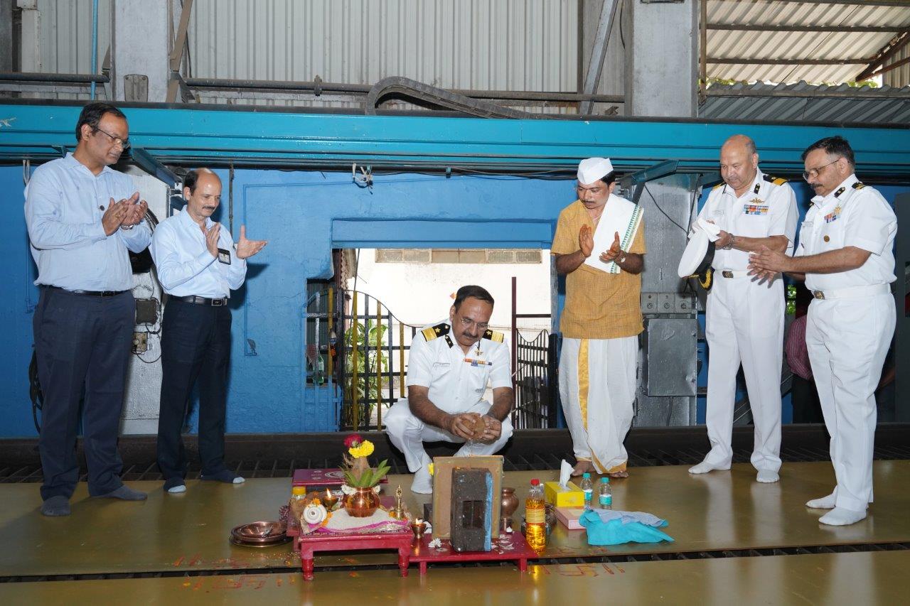COMMENCEMENT OF STEEL CUTTING FOR INDIAN COAST GUARD - FPV3(Yard -16503) & FPV4(Yard - 16504) - 25.03.2025123