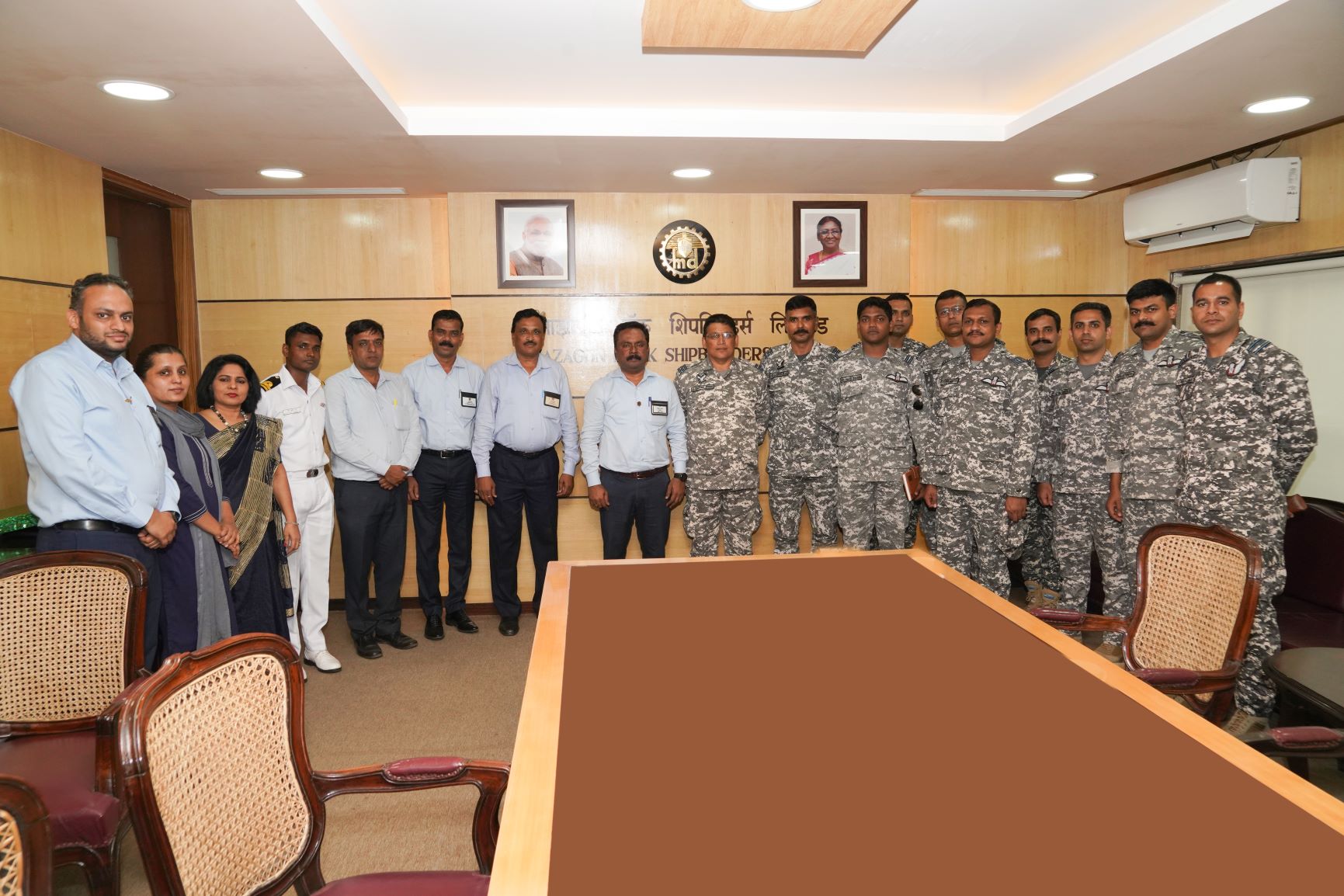 Visit of Advanced Image Intelligence Course Officers - 28.11.2023123