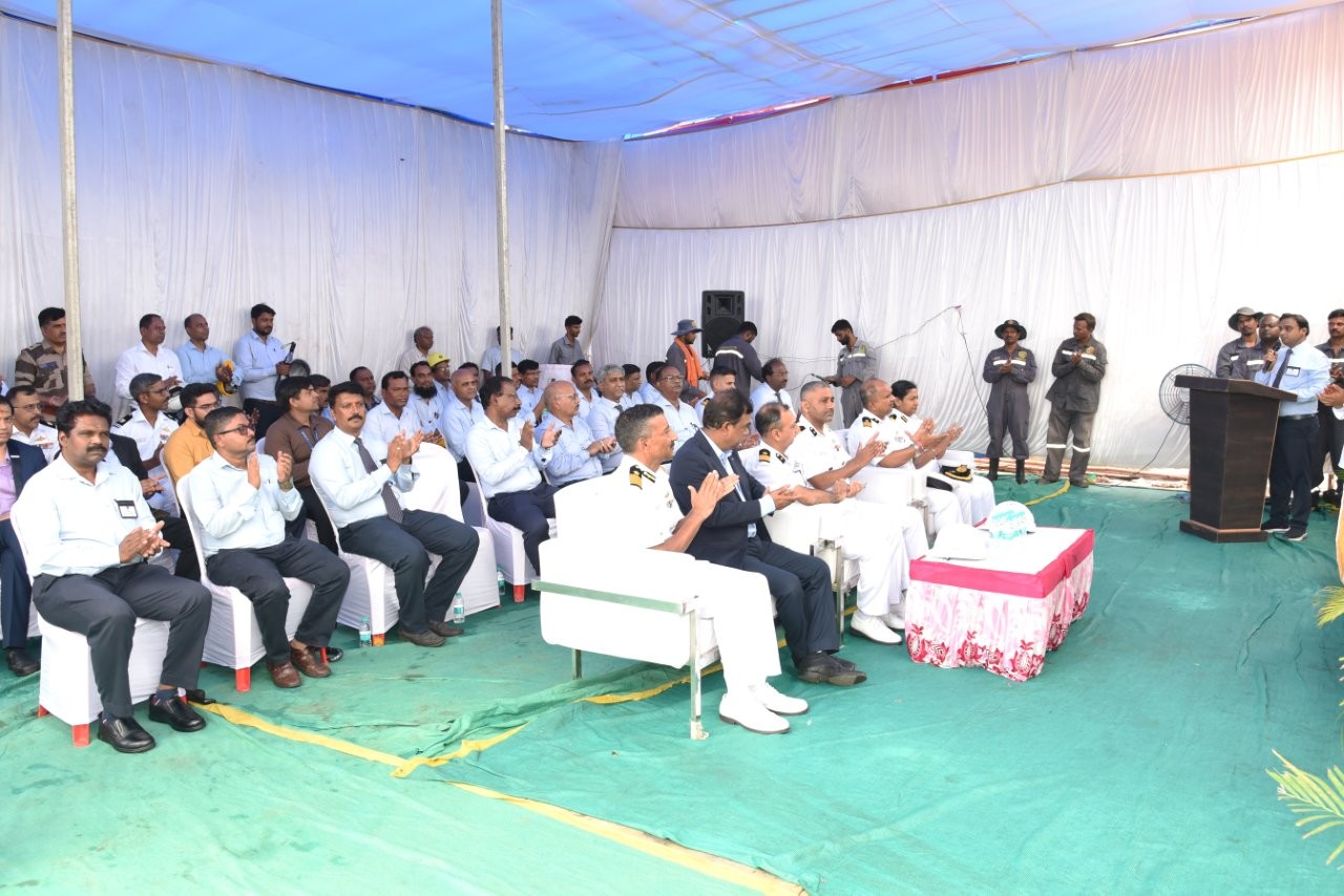 KEEL LAYING CEREMONY NEXT GENERATION OFFSHORE PATROL VESSELS ( YARD-16404)  25.06.2026123