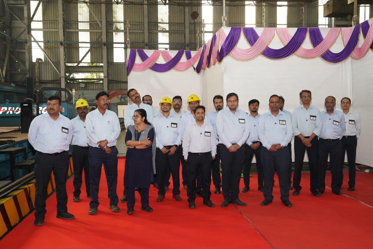 COMMENCEMENT OF STEEL CUTTING OF FPV1(Yard 16501) & NGOPV2(Yard 16402) - 19.12.2024123