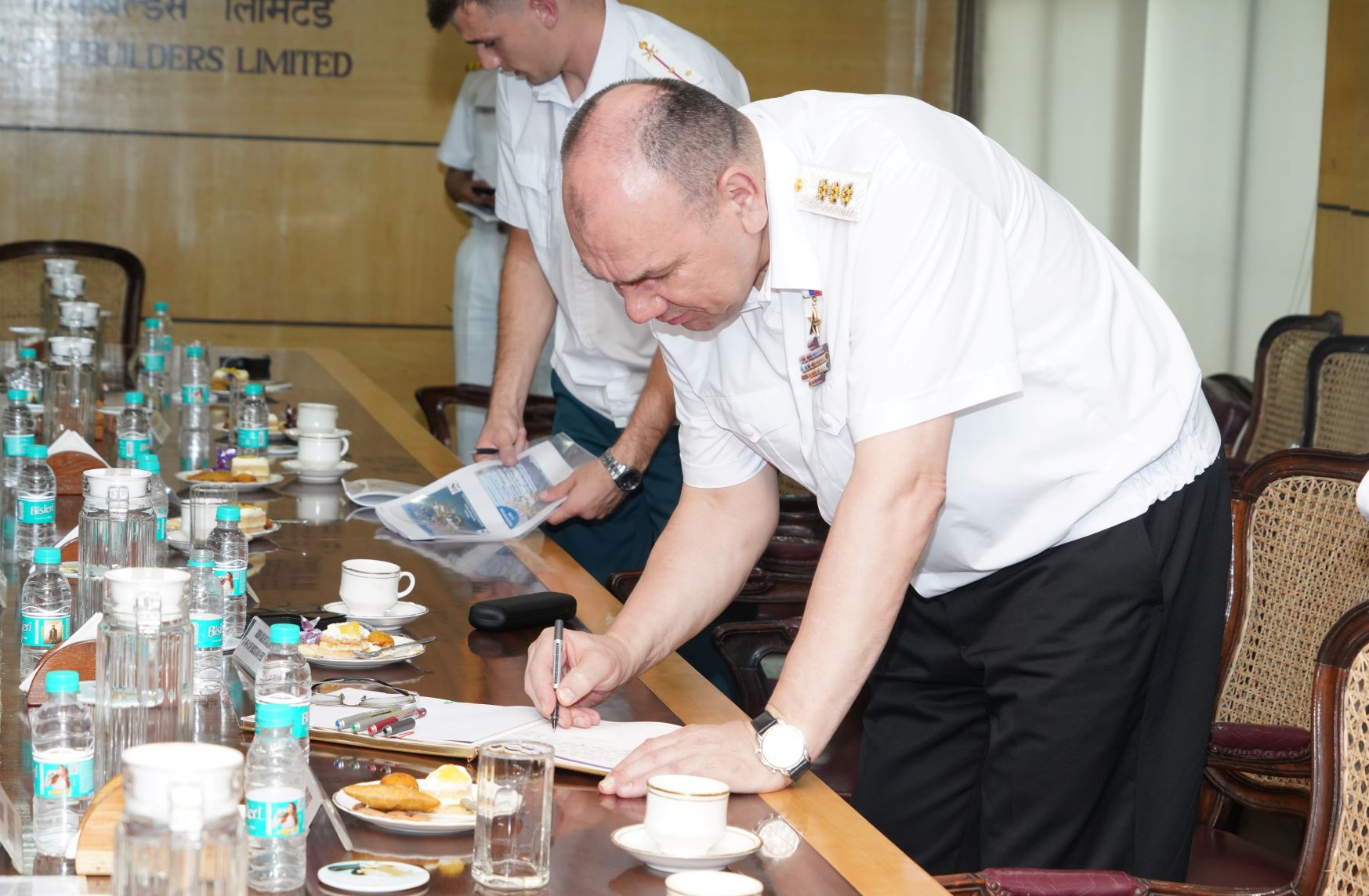 VISIT OF C-IN-C RUSSIAN FEDERATION NAVY - 21.08.2024