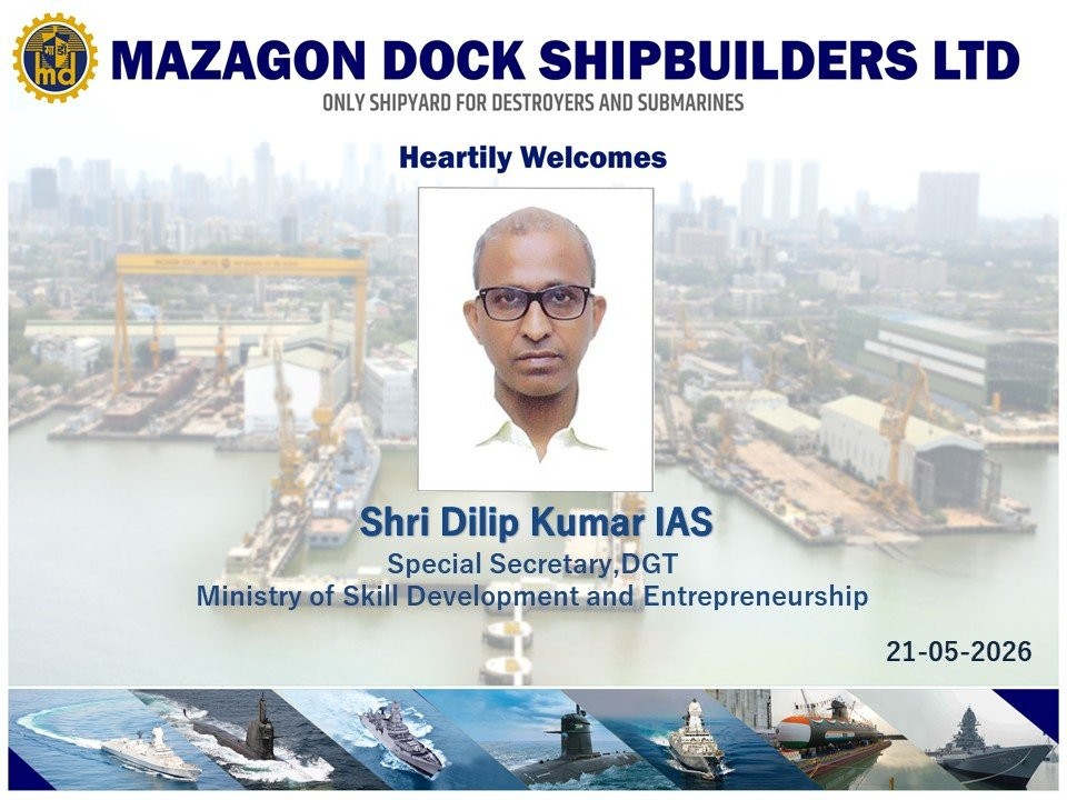 Visit of Dilip Kumar  IAS Special Secretary ,DGT, MSDE 21.05.2026
