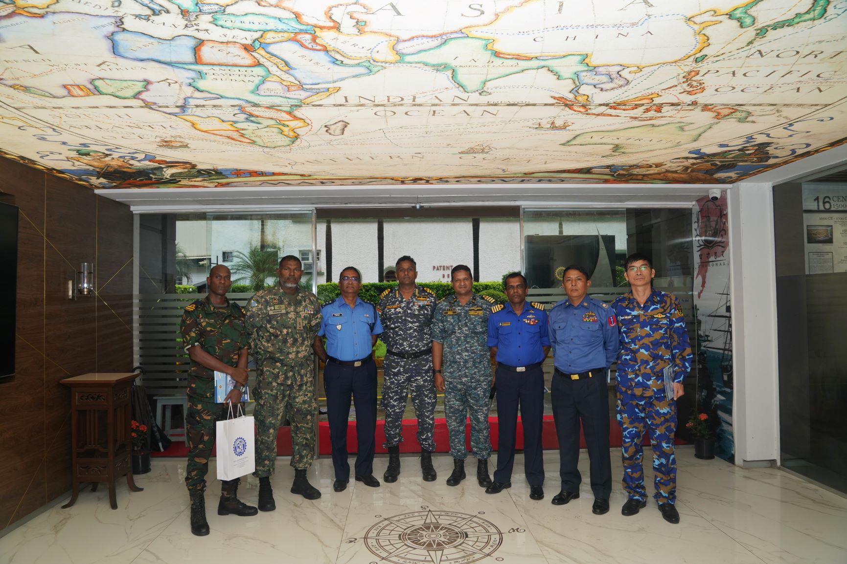 Visit of IA & IAF Officers of NHCC 36 & MSC-07 - 26.07.2023123