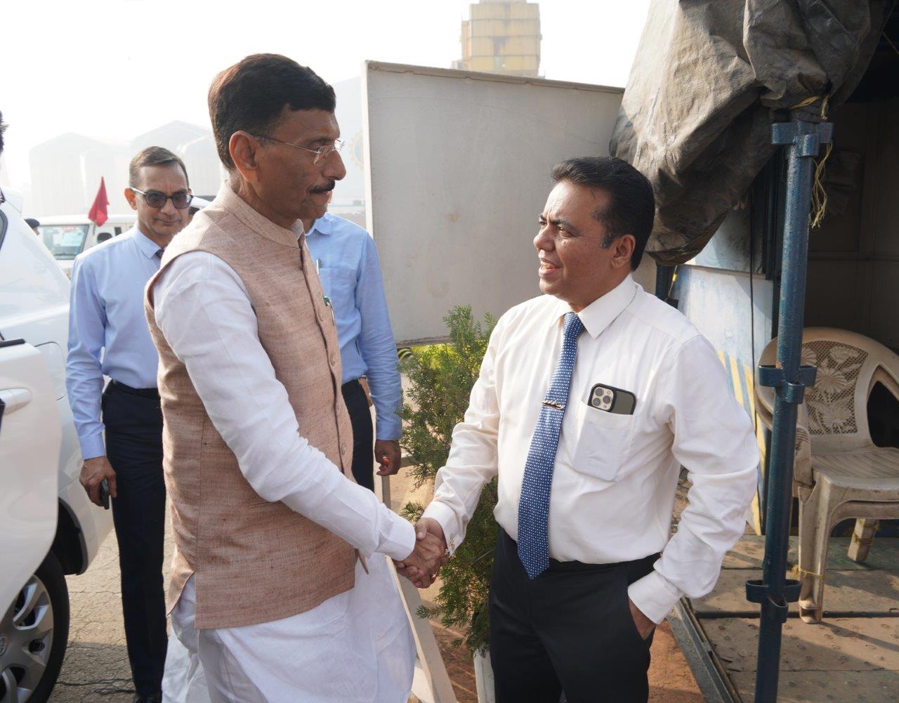 VISIT OF SHRI SANJAY SETH, HON'BLE RAKSHA RAJYA MANTRI - 15.01.2025123