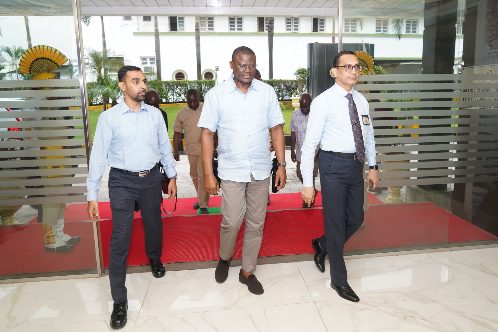 VISIT OF D R CONGO DELEGATION - 05.08.2024