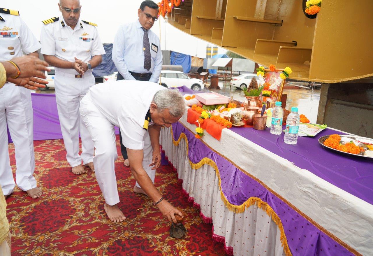 KEEL LAYING CEREMONY OF NGOPV (YARD-16401) - 22.07.2025123