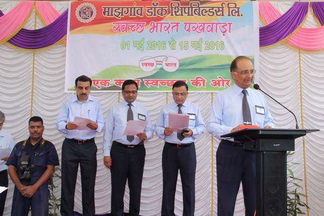 Swachh Bharat Pakhwada At MDL From 01st To 15th May 2016