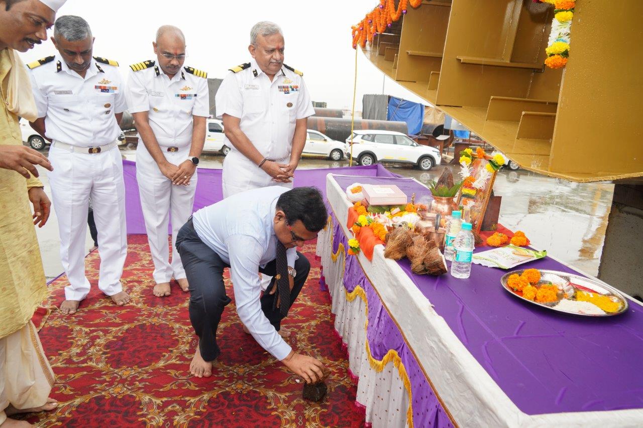 KEEL LAYING CEREMONY OF NGOPV (YARD-16401) - 22.07.2025123