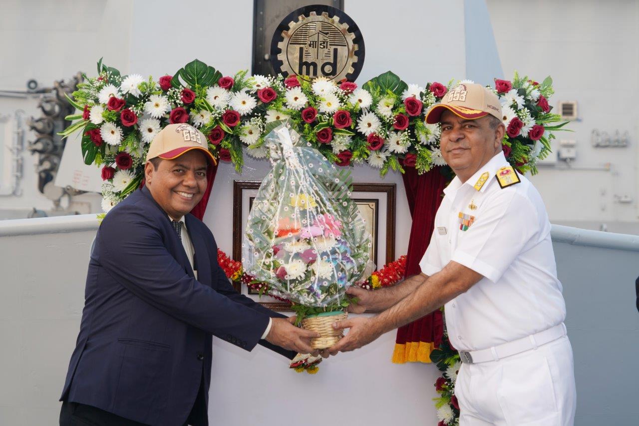 DELIVERY OF THIRD STEALTH FRIGATE OF THE P17A CLASS TARAGIRI TO INDIAN NAVY - 28.11.2025123