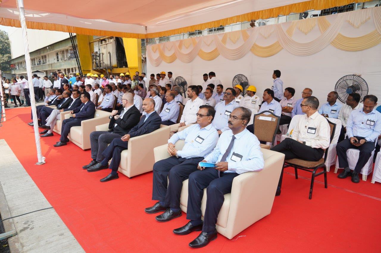 KEEL LAYING CEREMONY OF YARD 21001 PROJECT MPV - 02.04.2025123