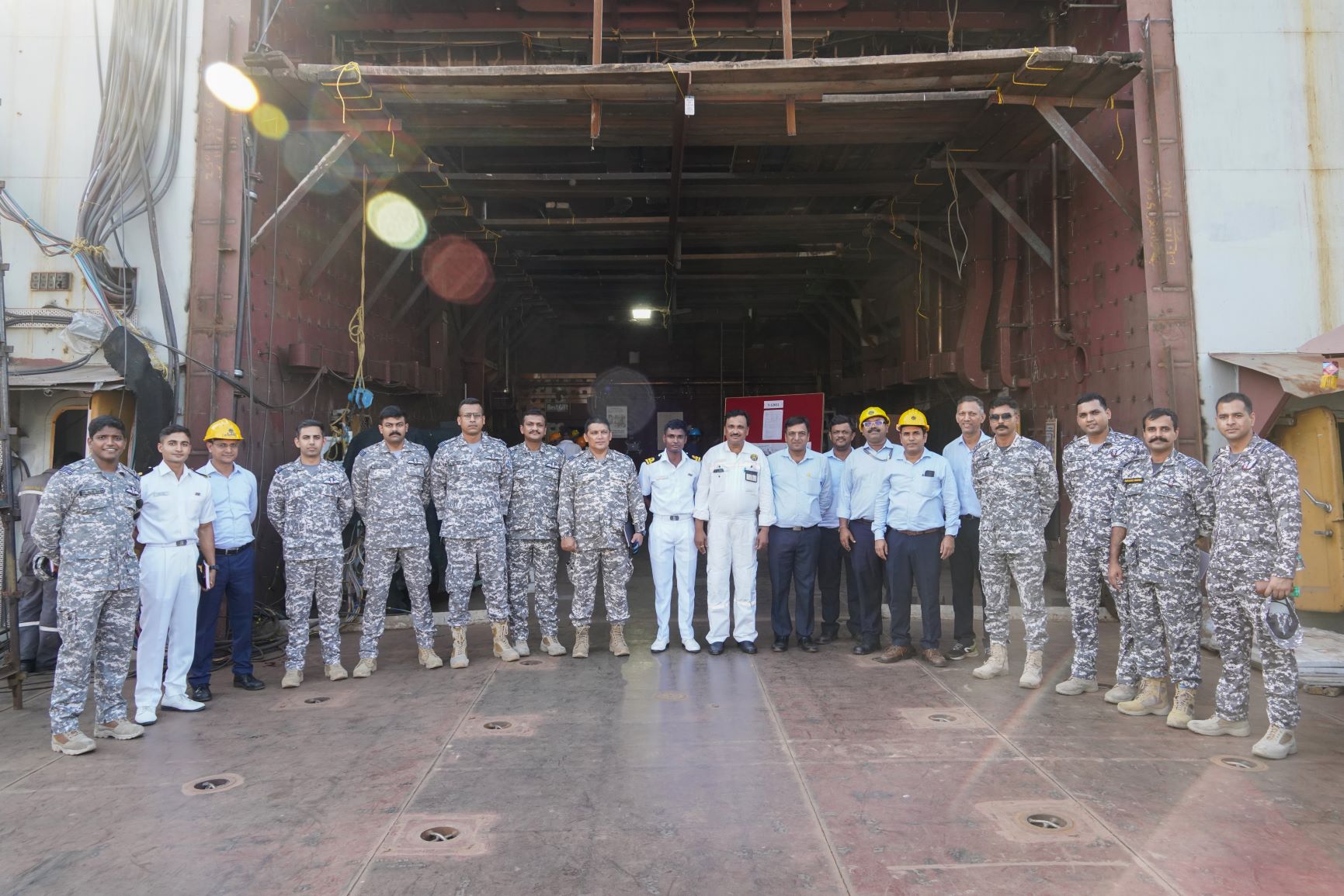 Visit of Advanced Image Intelligence Course Officers - 28.11.2023123
