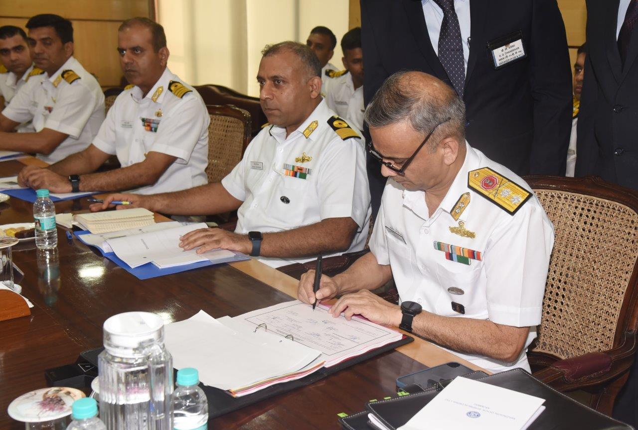 DELIVERY OF FOURTH STEALTH DESTROYER OF P15B 'SURAT' TO THE INDIAN NAVY- 20.12.2024