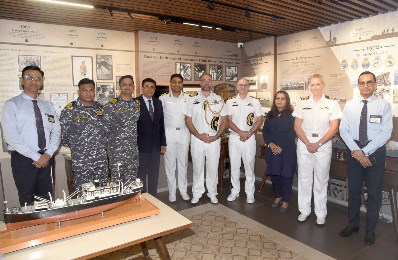 VISIT OF RADM GARIN GOLDING, CHIEF OF NAVY, ROYAL NEW ZEALAND NAVY - 21.03.2025123
