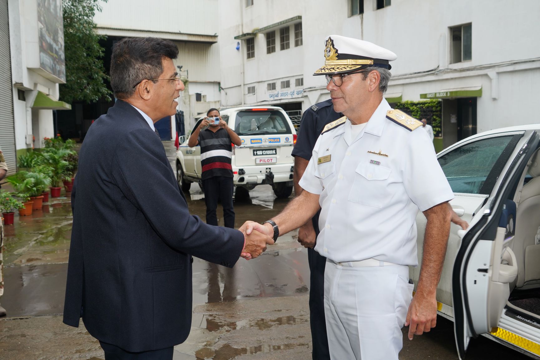 VISIT OF ADMIRAL MARCOS SAMPAIO OLSEN, COMMANDER OF BRAZILIAN NAVY-24.08.2024